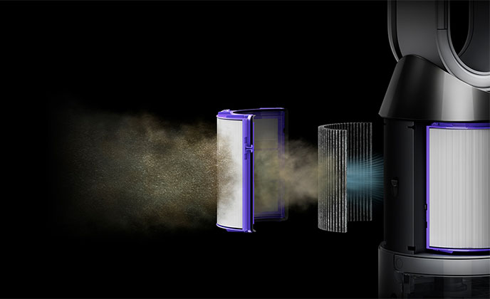 Havayı temizleyen, nemlendiren ve serinleten Dyson Pure Humidify + Cool