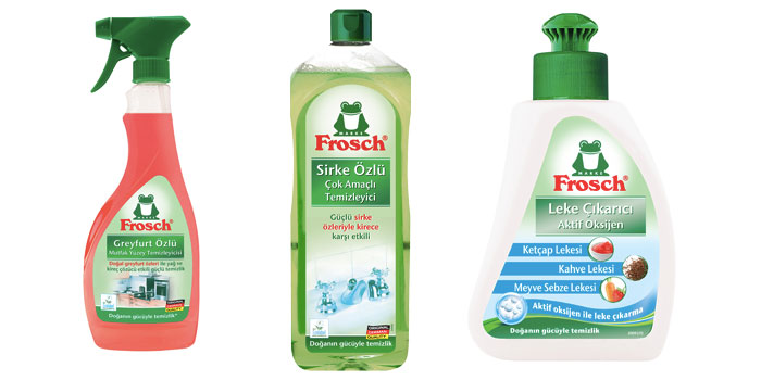 Ekolojik temizlik çözümleri için Frosch